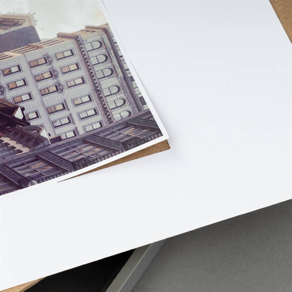 New York White Photo Frame - 7x5 inch