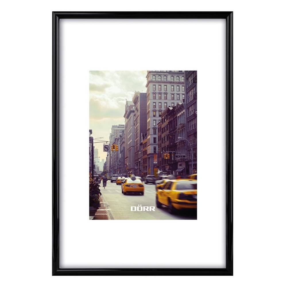 New York Black Photo Frame - 8x6 inch