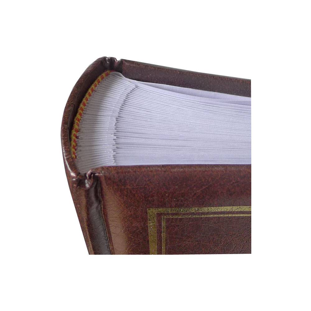 Dorr Classic Large Traditional Brown Photo Album - 100 Sides