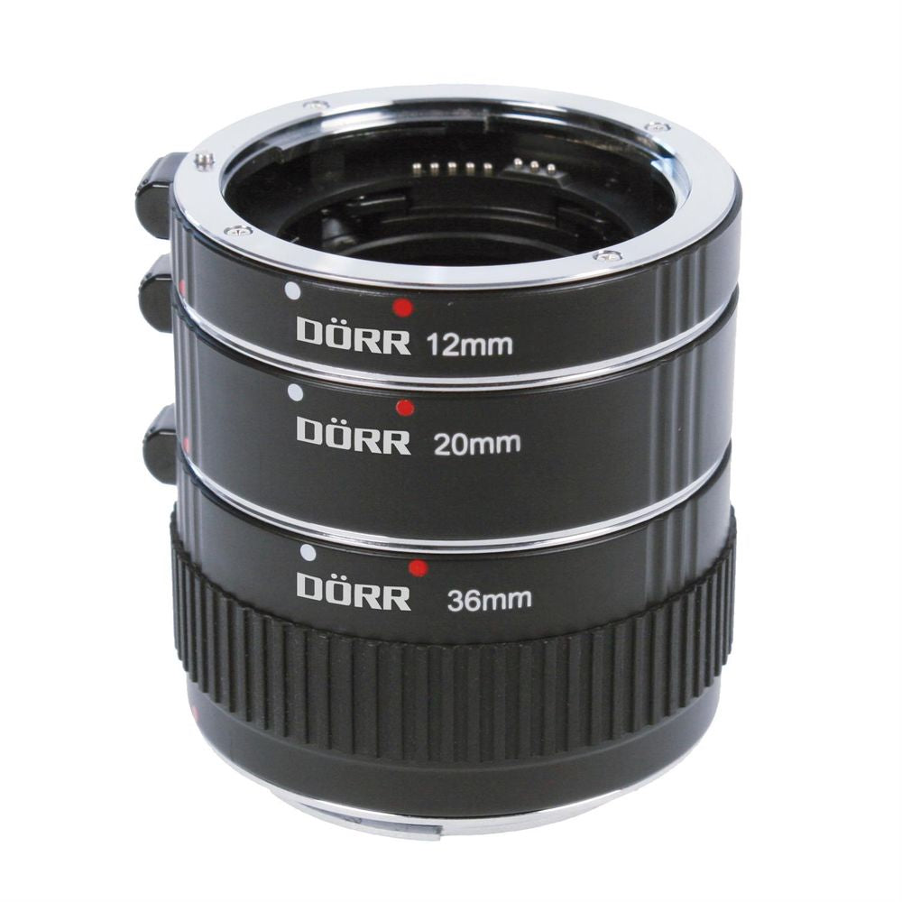 Dorr Extension Tube Set 12/20/36mm Canon EOS