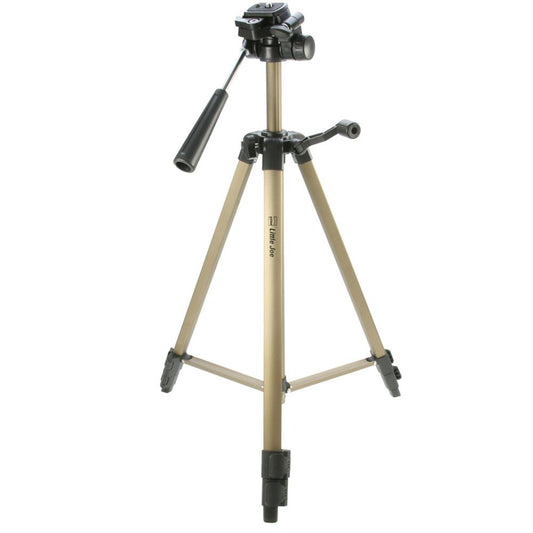 Dorr Little Joe Tripod | 3 Sections | 3 Way Panhead | Rubber Grips | Carrying Case