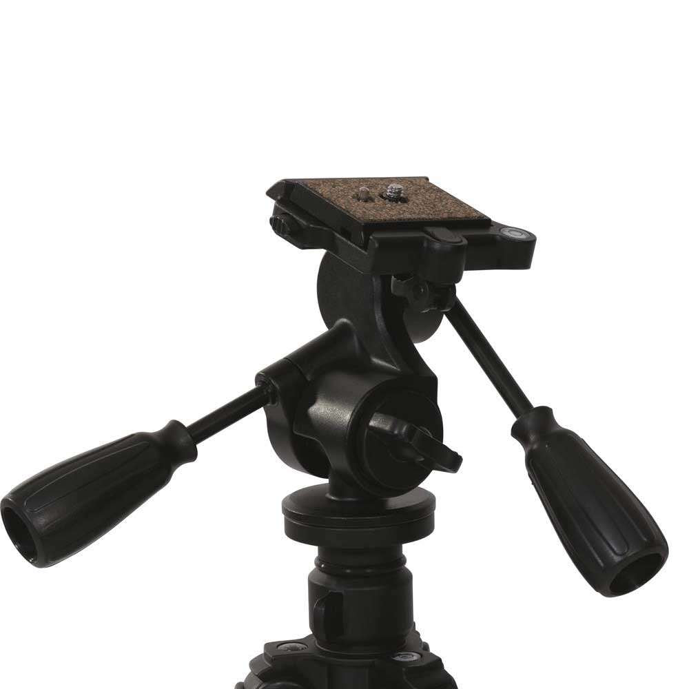 Dorr Pro Black 3XL Tripod | Pan & Tilt Ball Head Included | Quick Release | 3 Sections