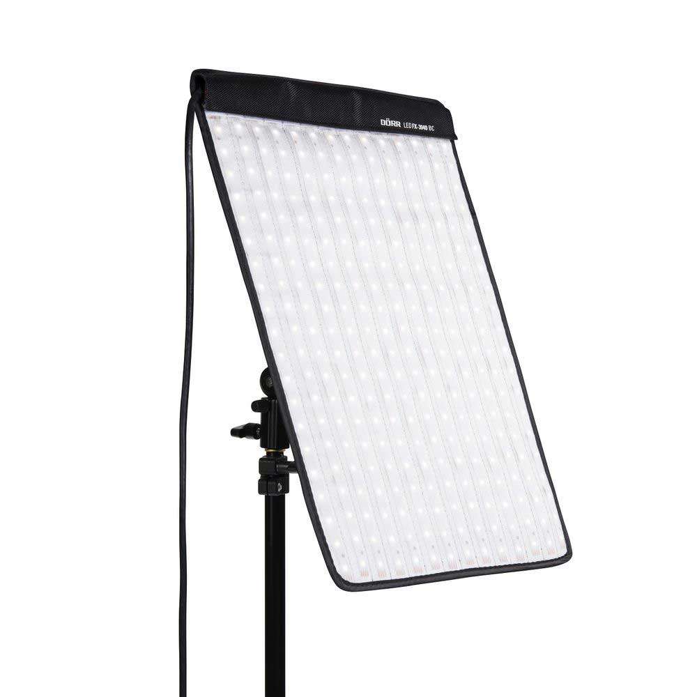 Dorr FX-4555 DL Flexible LED Light Panel | 504 LEDs | Daylight 5600K | 2470 Lux/1m