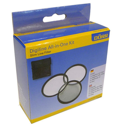 Dorr 58mm Digi Line Filter Kit (UV, Circular Polarizer and Close Up +4)