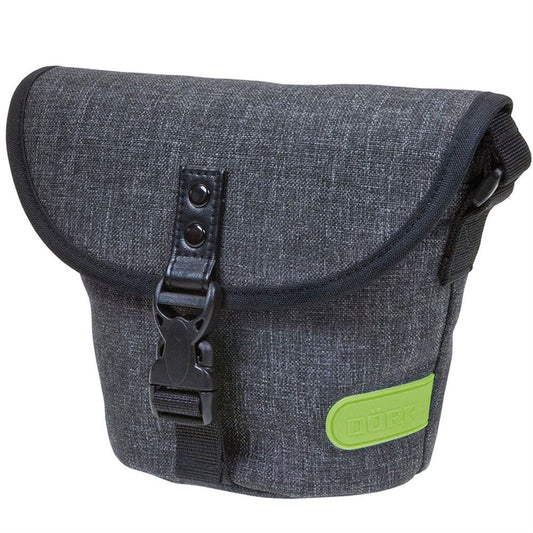 Dorr City Basic Small Shoulder Bag - Grey and Lime