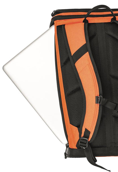 Dorr Stockholm Photo Backpack | 17" Laptop Pocket | Orange