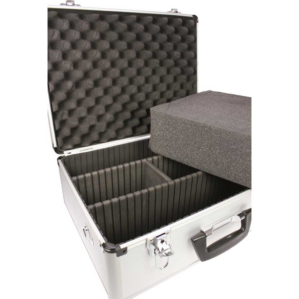 Dorr Silver Video Aluminium Case - 46x34x19cm