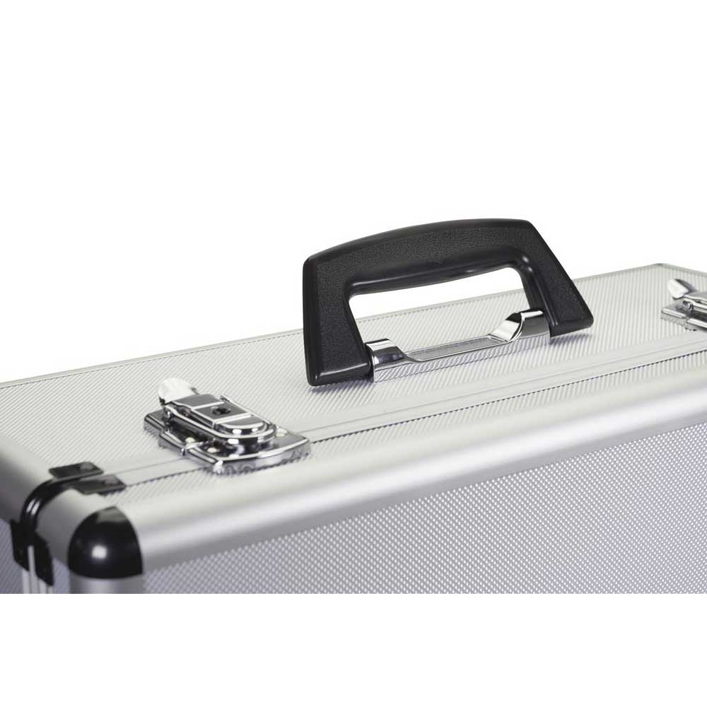 Dorr Silver Video Aluminium Case - 46x34x19cm