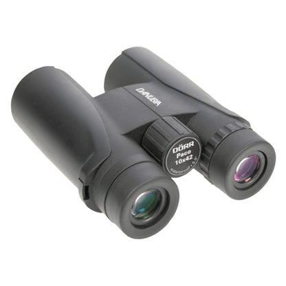 Danubia Paco Roof Prism 10x42 Binoculars | 10x Magnification | Rubber Armoured | Case Included