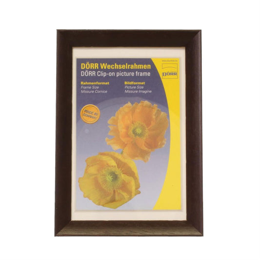 Dorr Dresden Brown 6x4 Wood Photo Frame