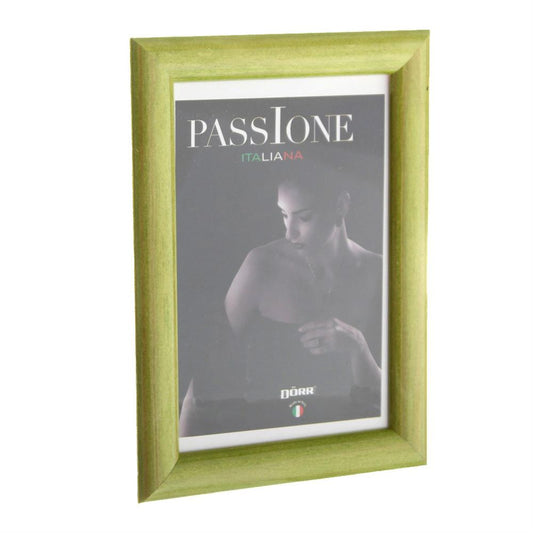 Dorr Guidi Glossy Green Wooden 12x8 Photo Frame