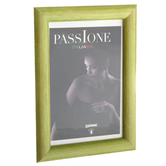 Dorr Guidi Glossy Green Wooden 16x12 Photo Frame