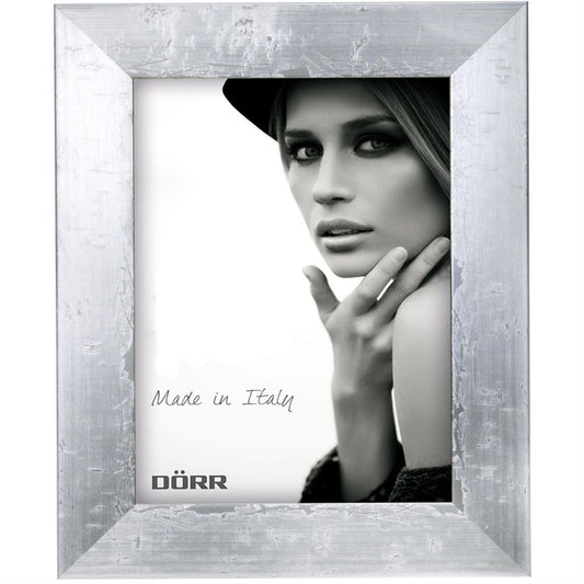 Dorr Milo Silver Effect Wooden 20x16 Photo Frame