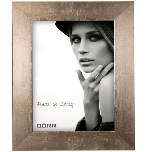 Dorr Milo Brass Effect Wooden 28x20 Photo Frame