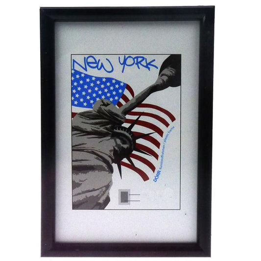 New York Black Photo Frame - 10x15cm