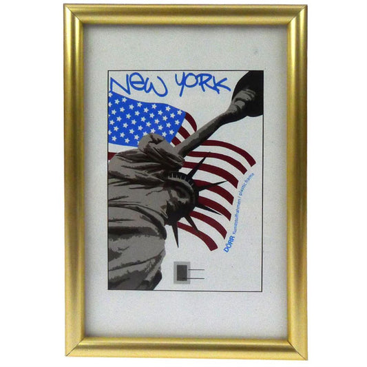 New York Gold Photo Frame - 10x15cm