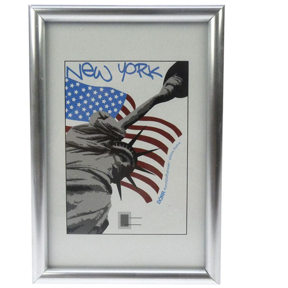 New York Silver Photo Frame - 10x15cm