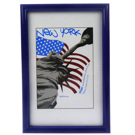 New York Blue Photo Frame - 13x18cm