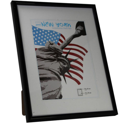 New York Black Photo Frame - 18x24cm