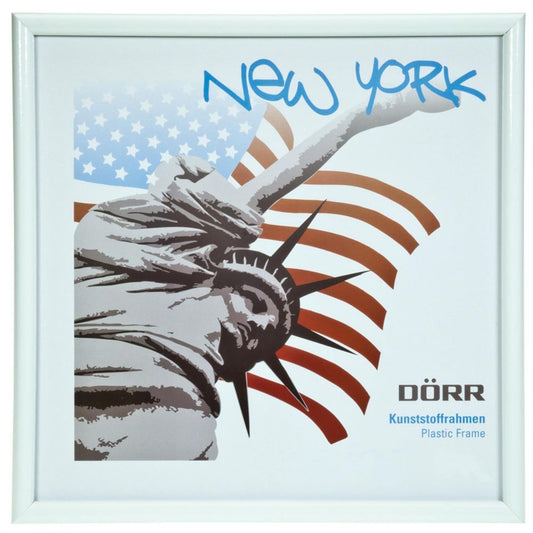 New York White Photo Frame - 20x20cm