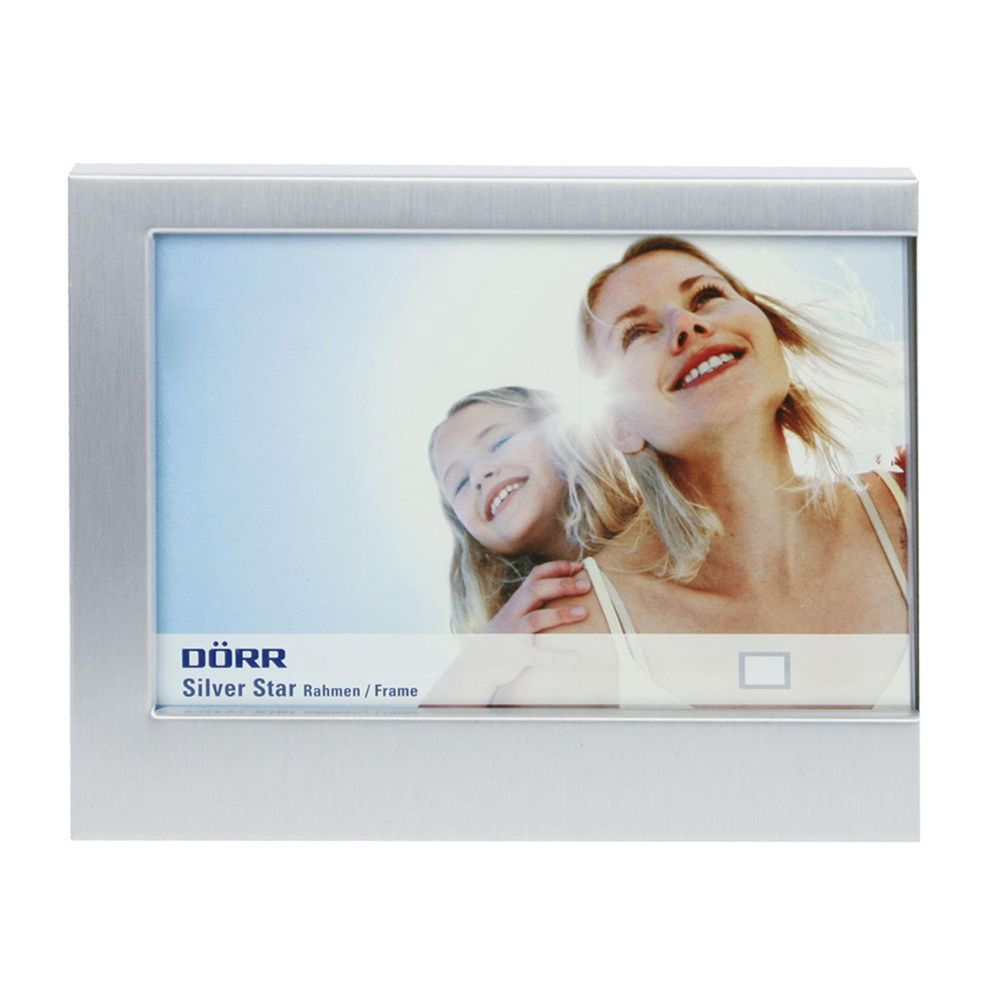 Silverstar Rostock Silver Matt 7x5 Photo Frame