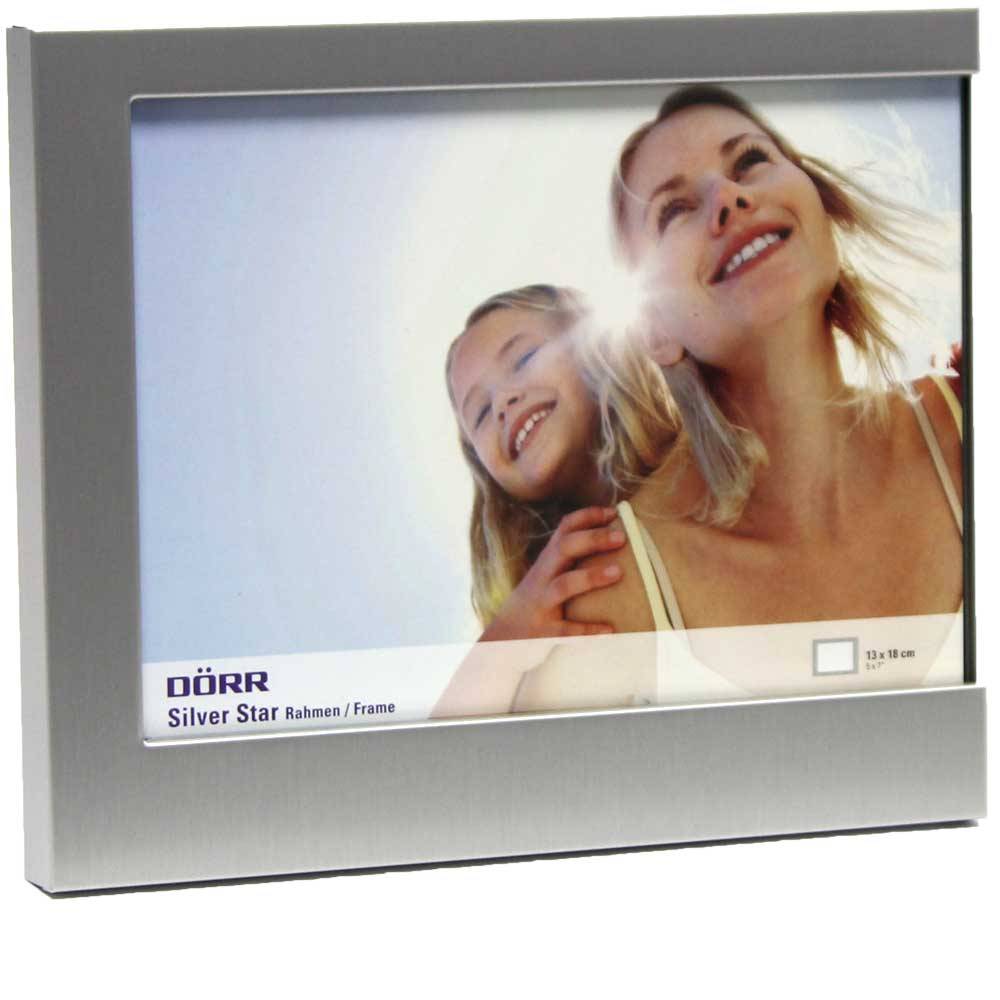 Silverstar Rostock Silver Matt 7x5 Photo Frame