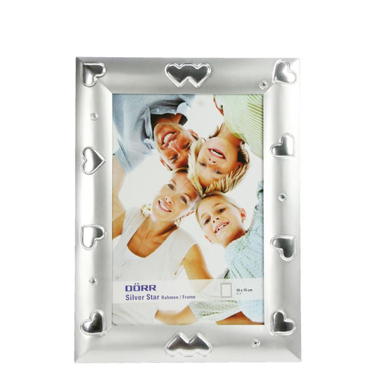 Silverstar Las Vegas Silver Matt 6x4 Photo Frame