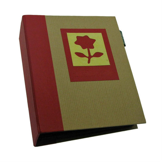 Green Earth Red Flower Mini Max Photo Album for 120 6x4 Photos