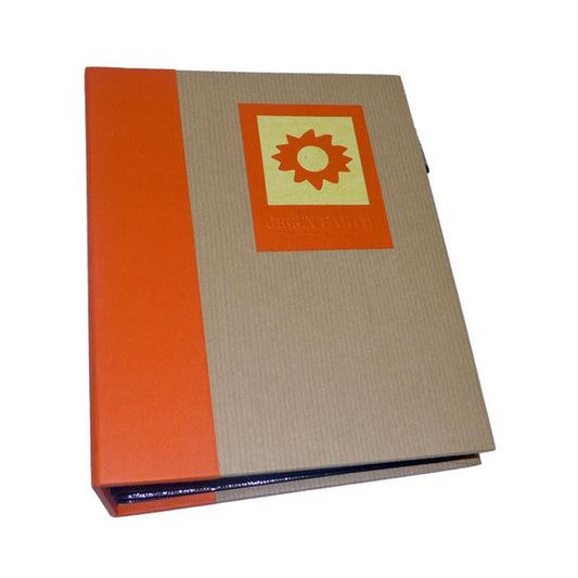 Green Earth Sun Mini Max Slip In Photo Album for 120 7x5 Photos - Orange