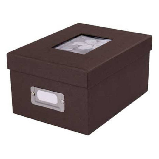 Dorr Photo Storage Box | 700 6x4 Photos | Dark Brown