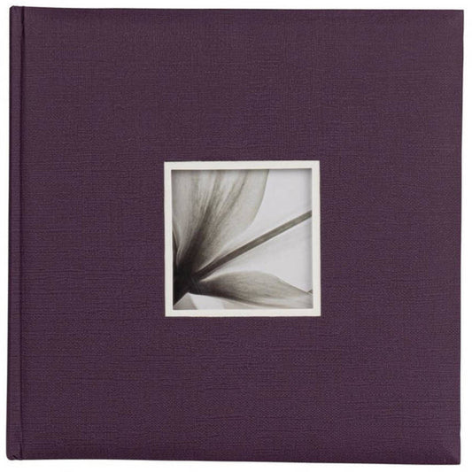 Unitex Traditional Bookbound Photo Album | Purple | 40 Pages