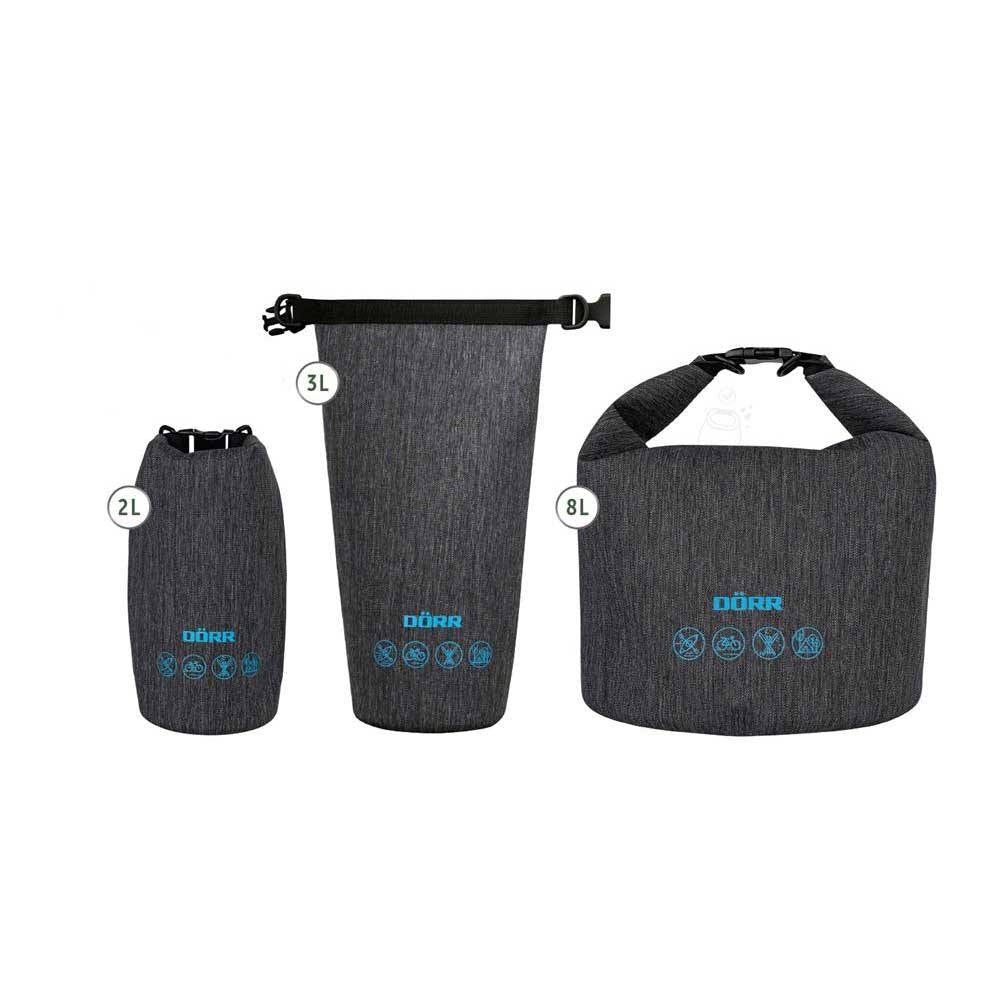 Dorr 3L Dry Anthracite Waterproof Bag