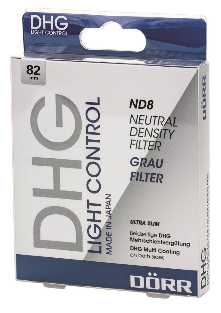 Dorr 82mm Neutral Density 8 DHG Filter