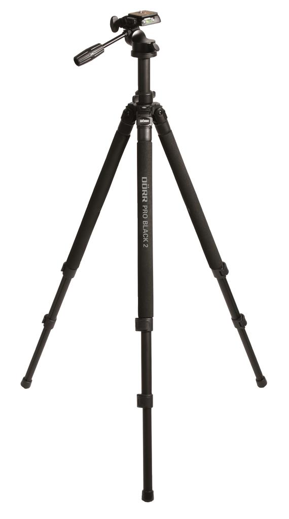 Dorr Pro Black 2 Tripod Inc Pan and Tilt Ball Head with Quick Release