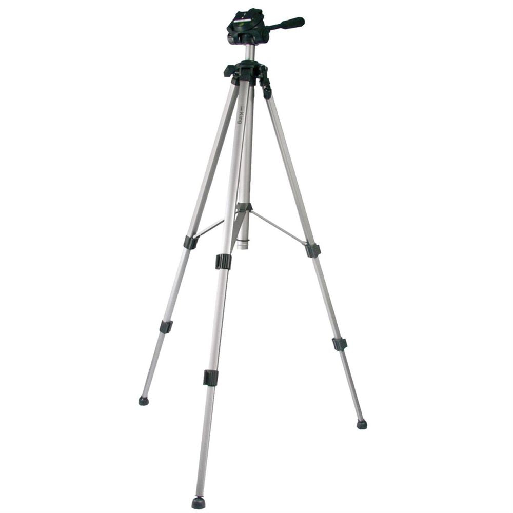 Dorr King Camera Tripod | 3 Section | 3 Way Panhead | Max 170cm | Min 61cm