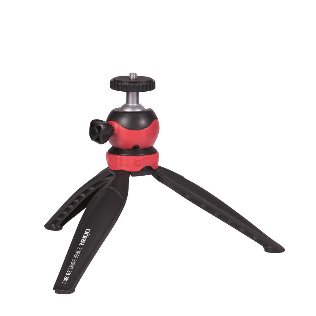 Dorr Super Bowl Table Top Tripod | 3KG Load | Lightweight & Compact | Two Adjustable Heights
