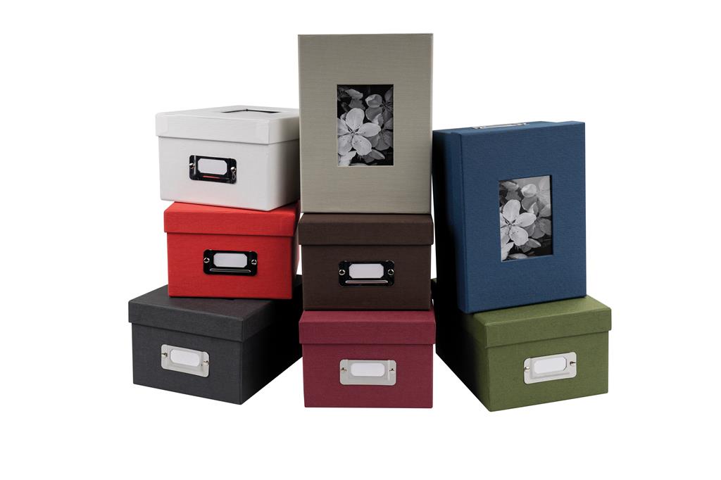 Dorr Coloured Photo Boxes / Gift Boxes | Stores 700 6X4 Photos Dark Brown
