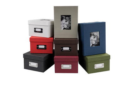 Dorr Coloured Photo Boxes / Gift Boxes | Stores 700 6X4 Photos White