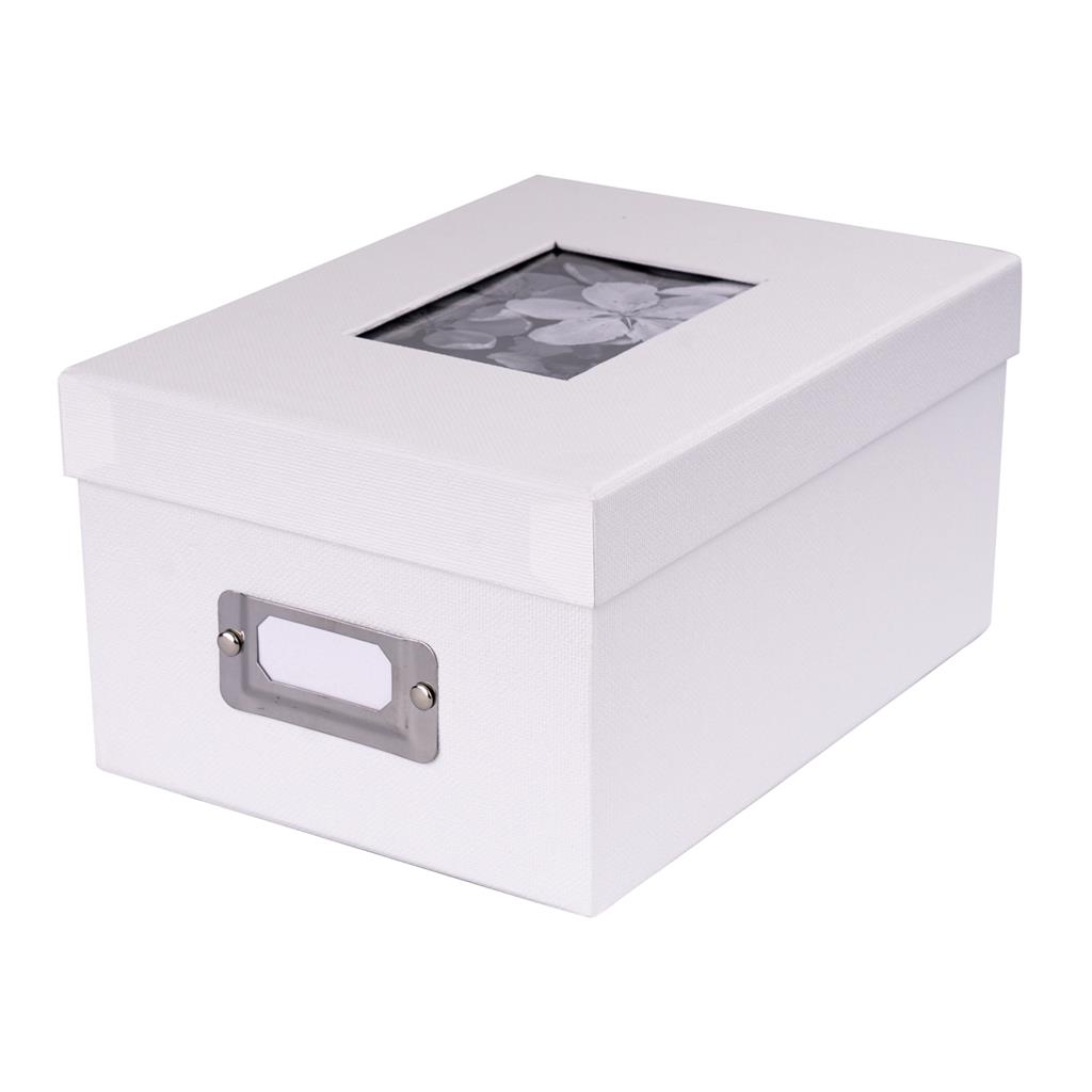 Dorr Coloured Photo Boxes / Gift Boxes | Stores 700 6X4 Photos White