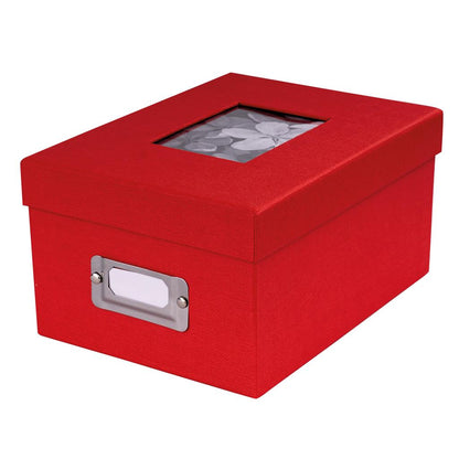 Dorr Coloured Photo Boxes / Gift Boxes | Stores 700 6X4 Photos Red