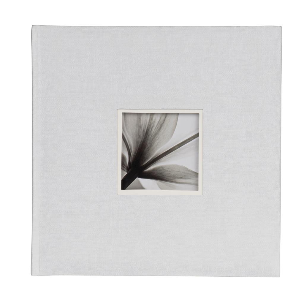 Unitex White 34x34 Traditional Book Bound Photo Albums 34 x 34cm - White