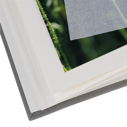 Unitex Grey 34x34 Traditional Book Bound Photo Albums 34 x 34cm - Grey