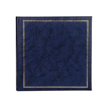 Classic Blue Traditional Photo Album - 100 Sides