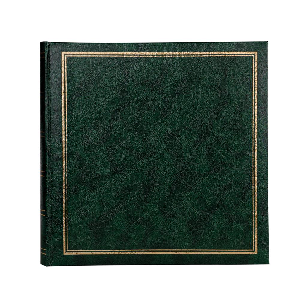 Classic Green Traditional Photo Album - 100 Sides