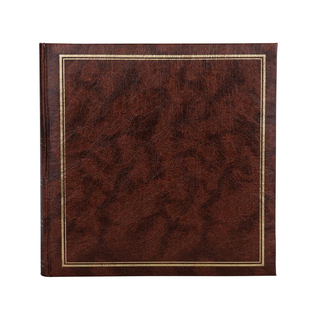 Classic Brown Traditional Photo Album - 100 Sides