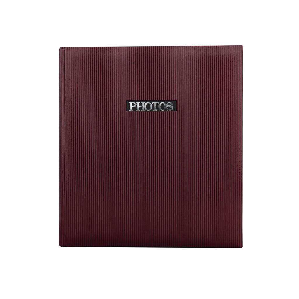 Elegance Red Traditional Photo Album - 50 Sides Overall Size 11.5x12.5"