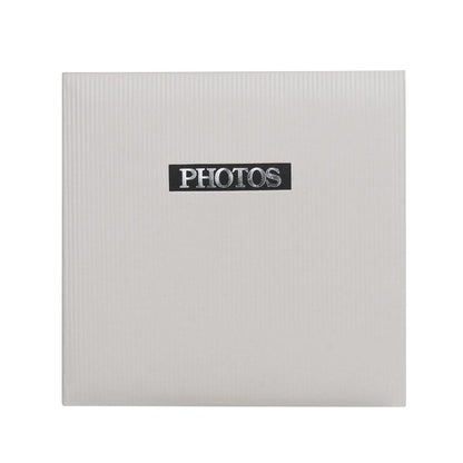 Elegance White 7x5 Slip In Photo Album - 200 Photos